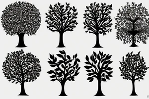 First tree tattoo idea