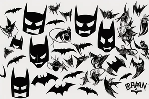 Batman tattoo idea