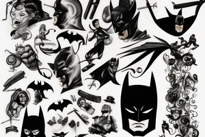 Batman tattoo idea