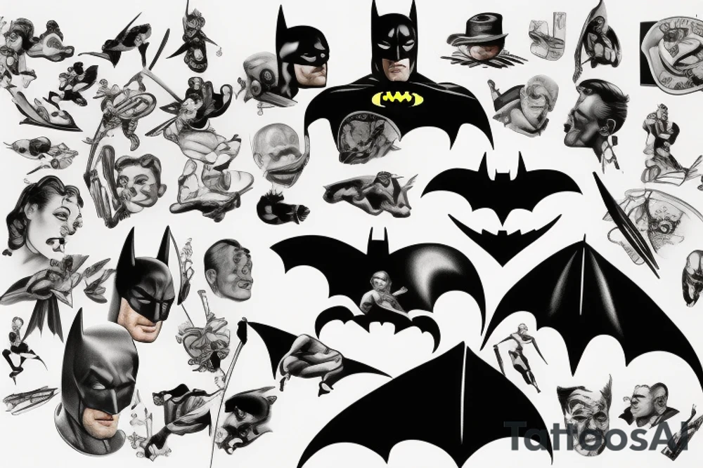 Batman tattoo idea