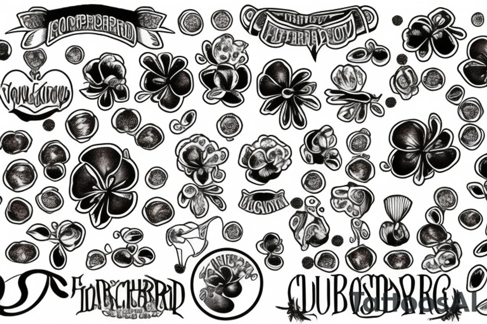 cloudberry tattoo idea