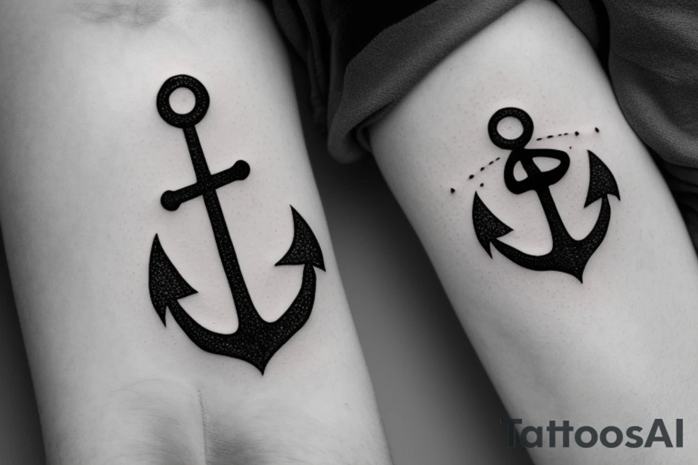 Anchor tattoo idea
