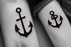 Anchor tattoo idea