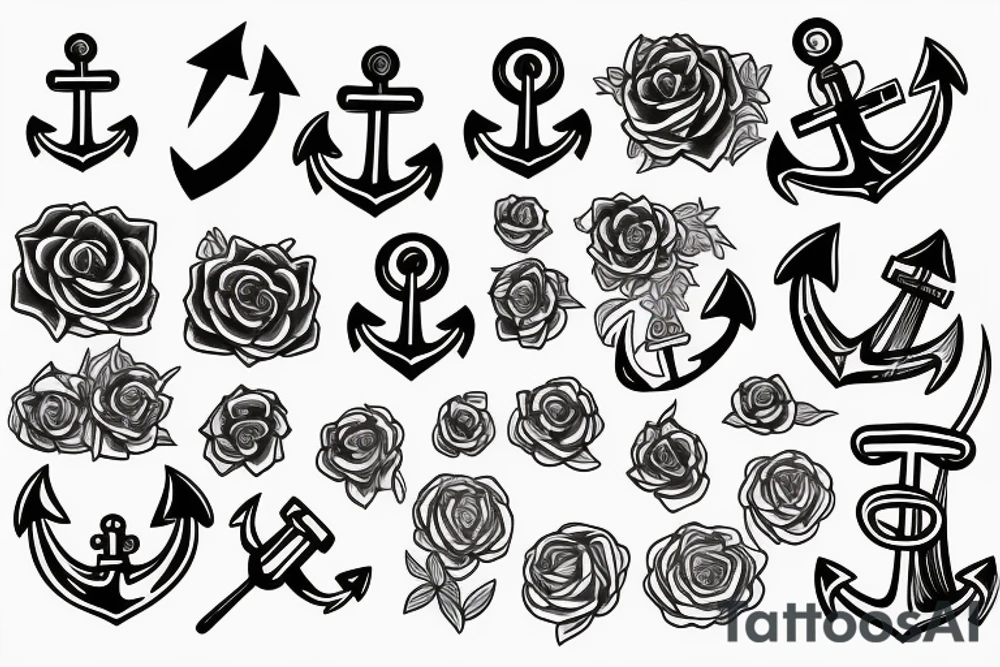 Anchor tattoo idea