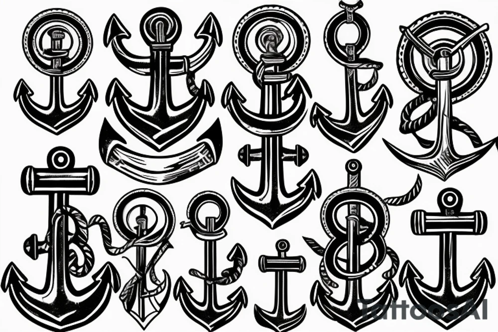 Anchor tattoo idea