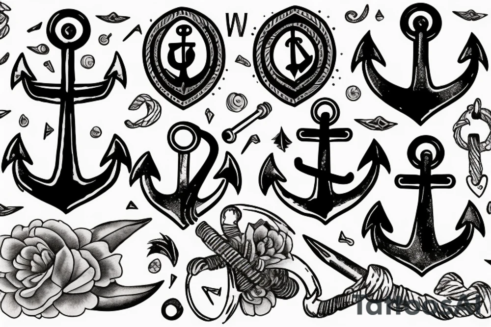 Anchor tattoo idea