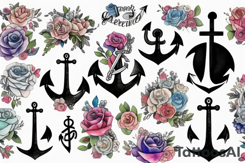 Anchor tattoo idea
