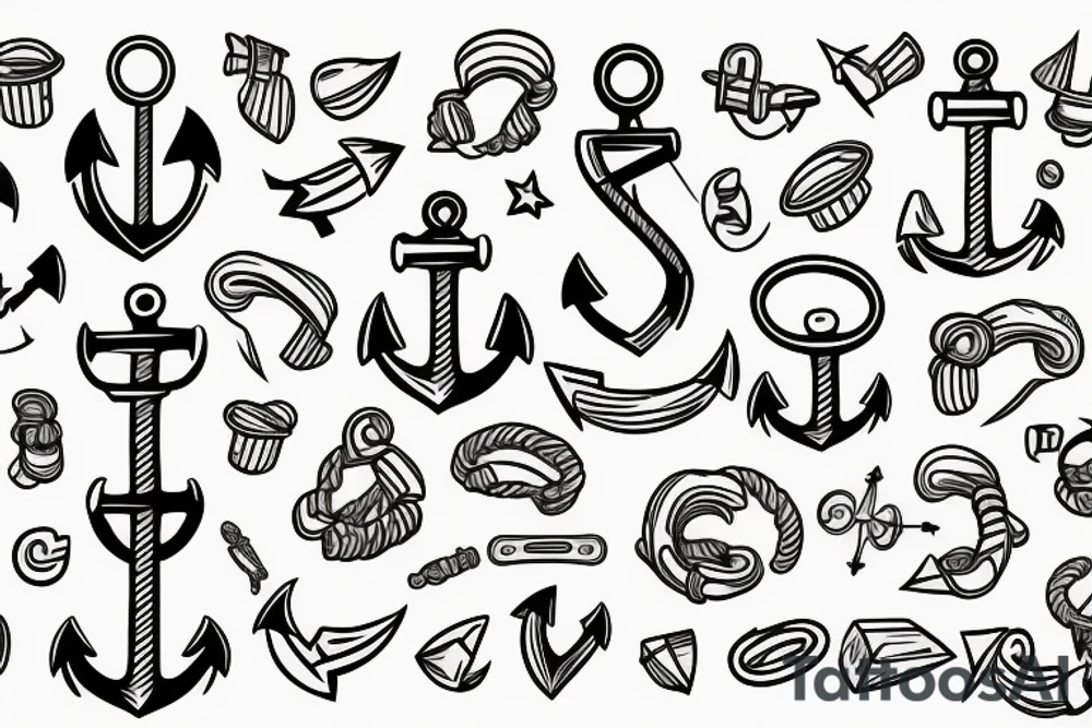 Anchor tattoo idea