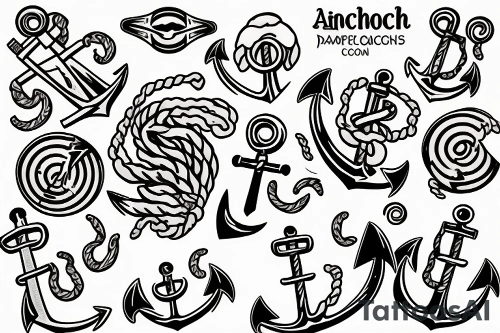 Anchor tattoo idea