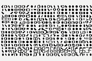 Spell out "Shanny" in binary, or some other computer/tech-looking art. tattoo idea