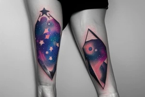 gemini constellation on wrist tattoo idea