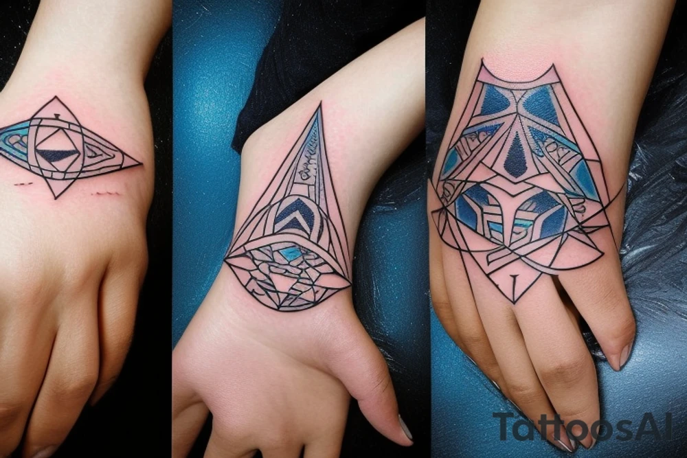 gemini constellation tattoo idea