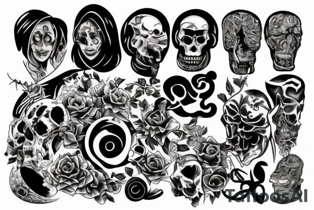 planet tattoo idea