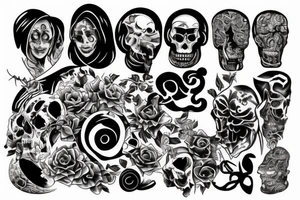 planet tattoo idea
