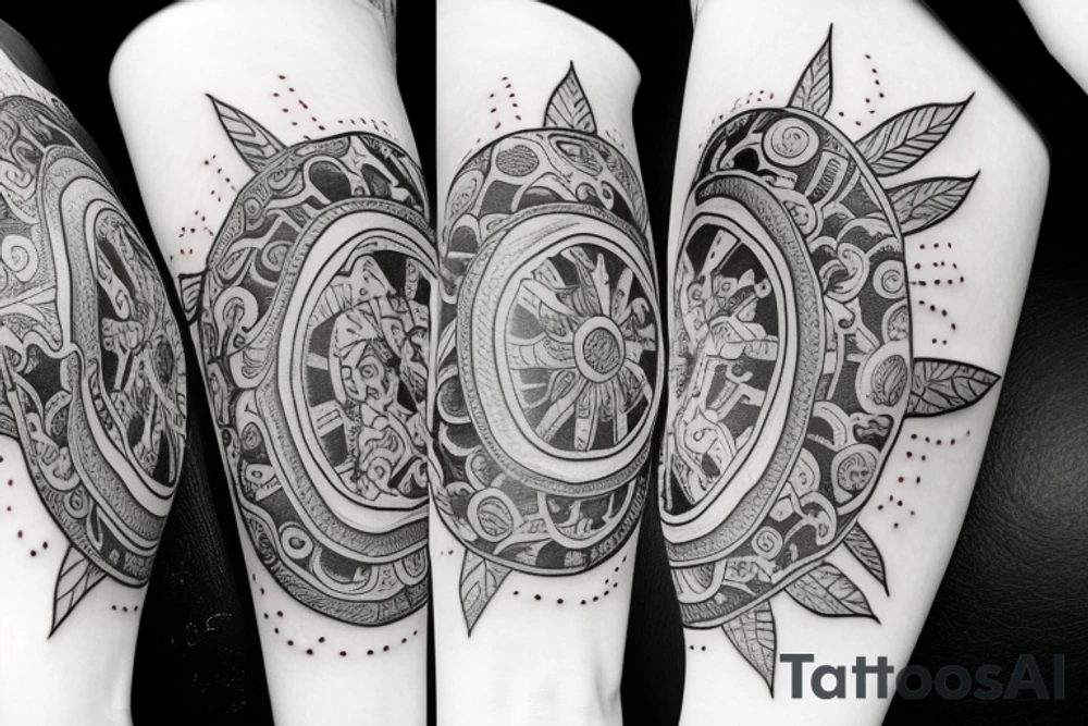 planet tattoo idea