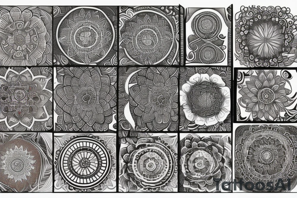 mandala tattoo idea