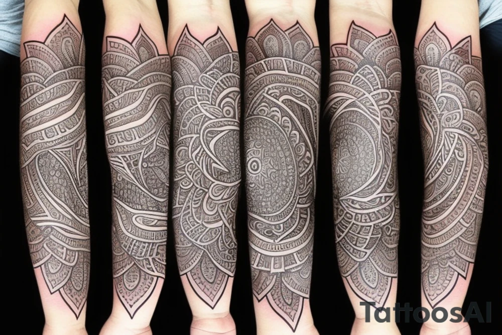 mandala tattoo idea
