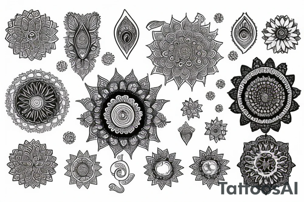 mandala tattoo idea