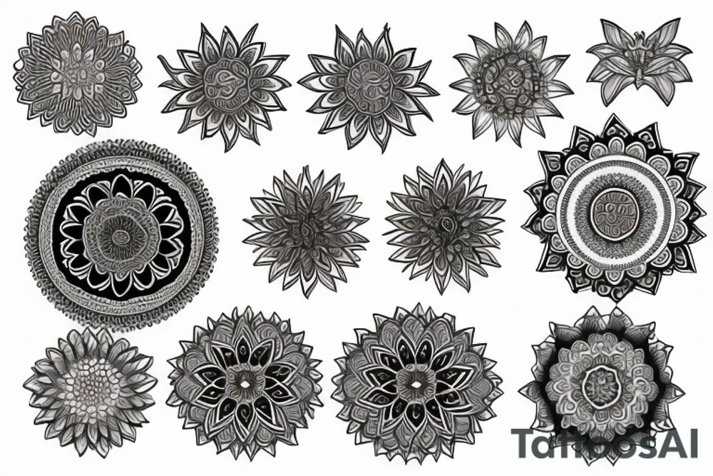 mandala tattoo idea