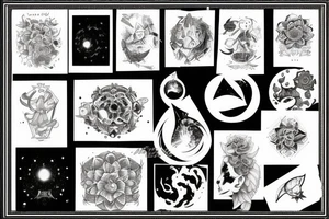night sky tattoo idea