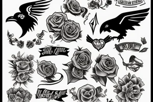 Ravens tattoo idea