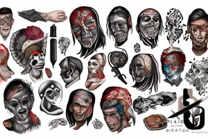 bright mars tattoo idea