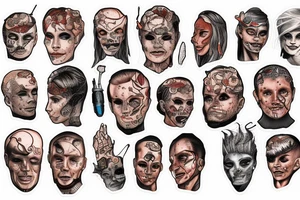 bright mars tattoo idea