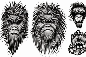 sassy the sasquatch tattoo idea