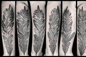 moonrock weed tattoo idea