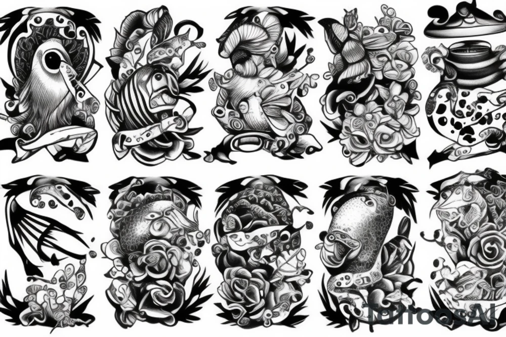 Gelly fish tattoo idea