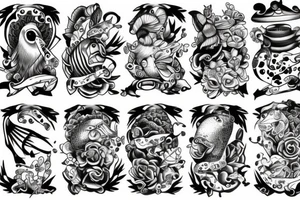 Gelly fish tattoo idea