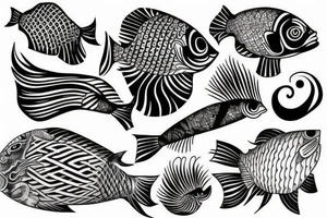 Gelly fish tattoo idea