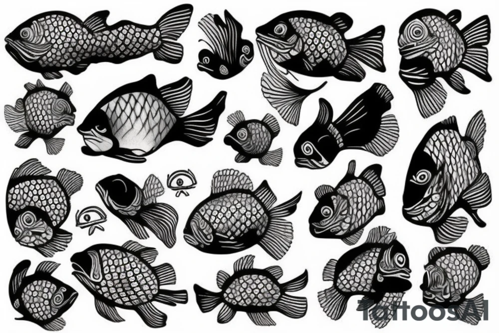Gelly fish tattoo idea