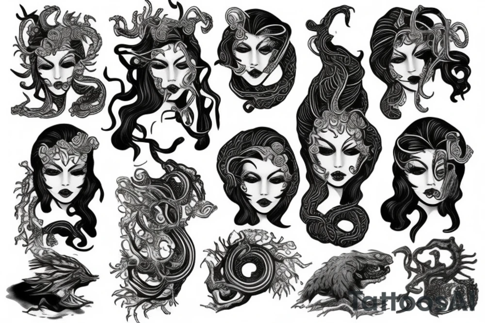Medusa tattoo idea