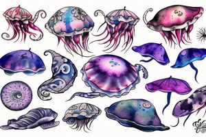 a jelly-fish tattoo idea