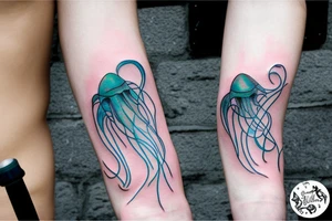 a jelly-fish tattoo idea