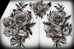 mirror twins tattoo idea