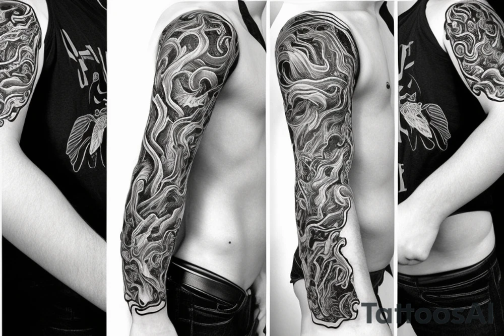 twins flames tattoo idea