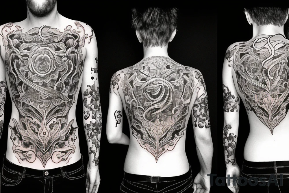 twins flame tattoo idea