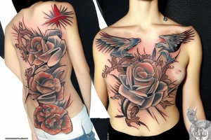twins flame tattoo idea