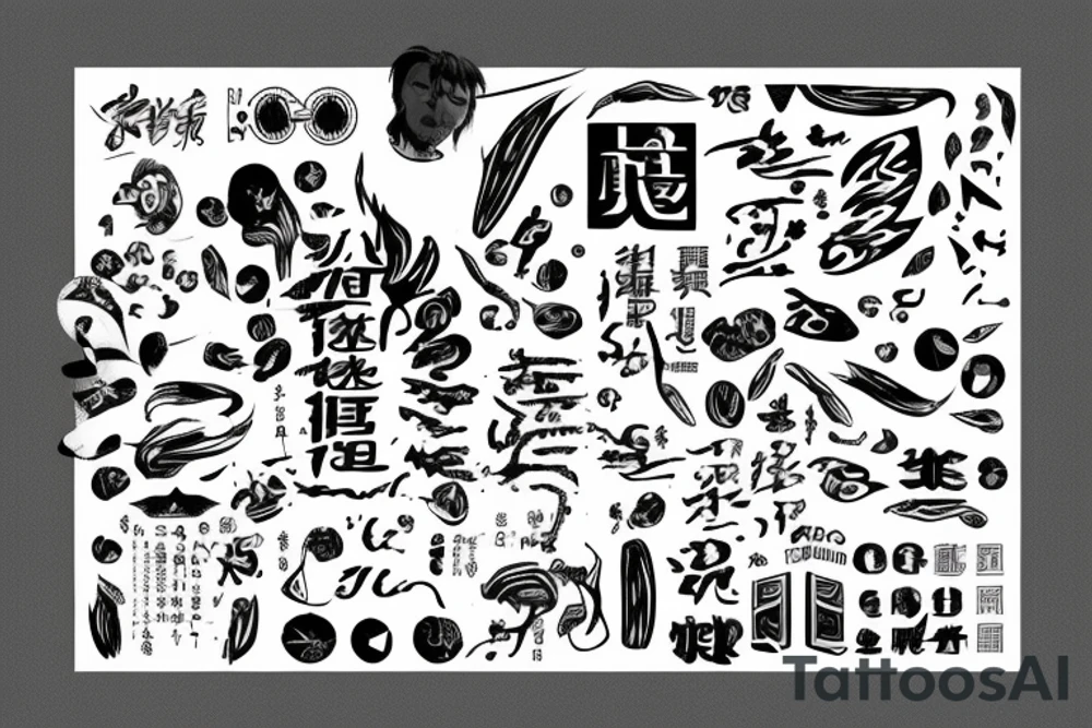 HJ英文字母 tattoo idea