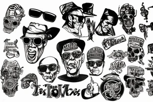 Hunter S. Thompson and Theatre tattoo idea