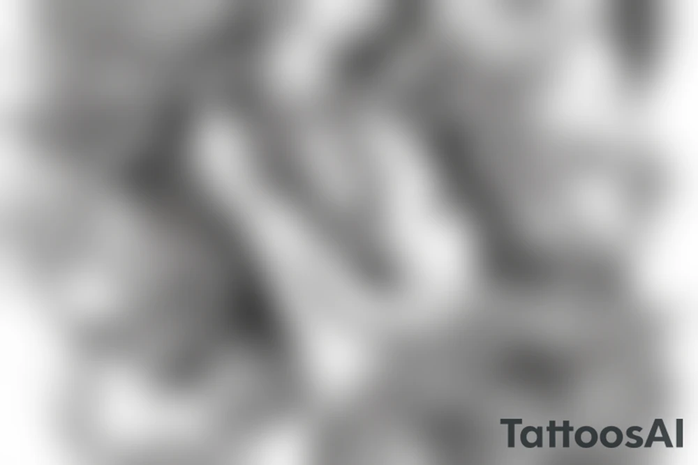 Realistic Mermaid for forearm tattoo idea