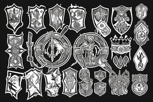 King Arthur's era tattoo idea