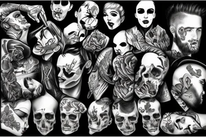 wasted youth tattoo idea