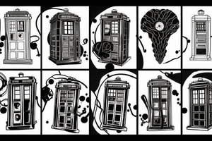 TARDIS doctor who tattoo idea
