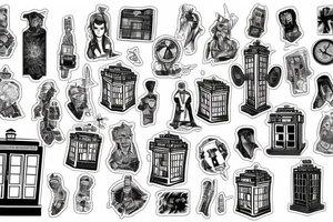 TARDIS doctor who tattoo idea