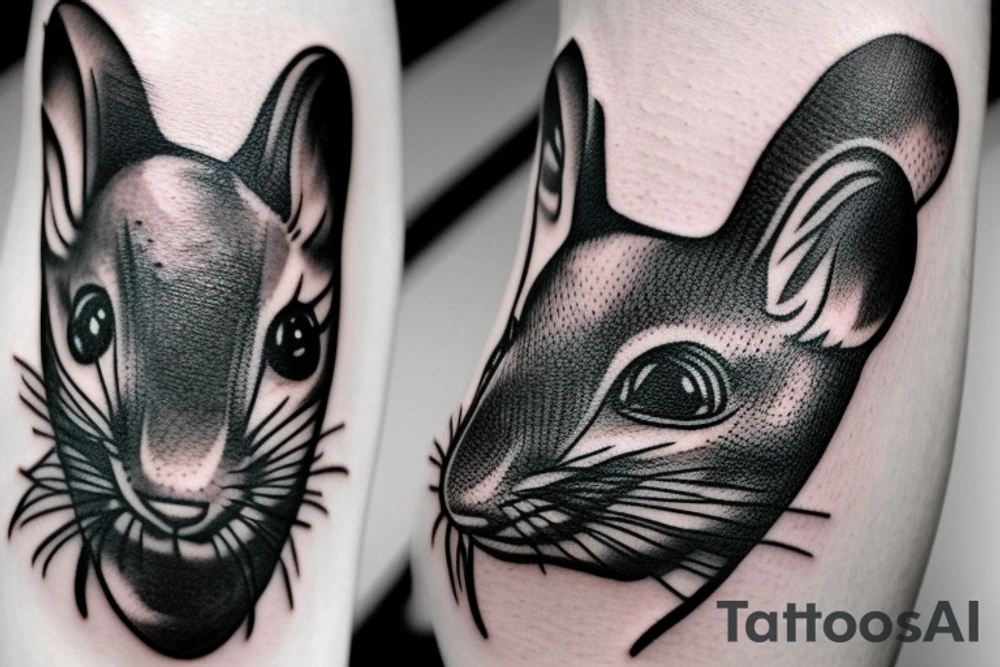 rat tattoo on the wrist tattoo idea
