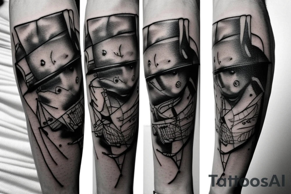 cyberpunk rat tattoo on the wrist tattoo idea