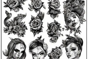 ana de armas tattoo idea